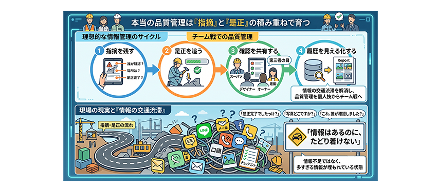 指摘したのに直らない？！情報の交通渋滞が生む是正漏れの正体